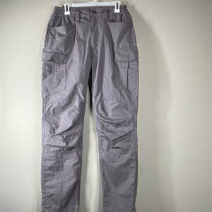 Free Soldier Outdoor Cargo Pants Men's 30 x 32 Mid Rise Gray Hiking Casual